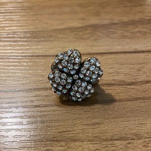 Lucky Brand. Four Leaf Clover Adjustable Ring.